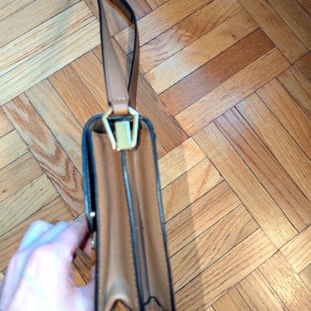 Louise Et Cie calf hair crossbody leather bag - Picture 10 of 12